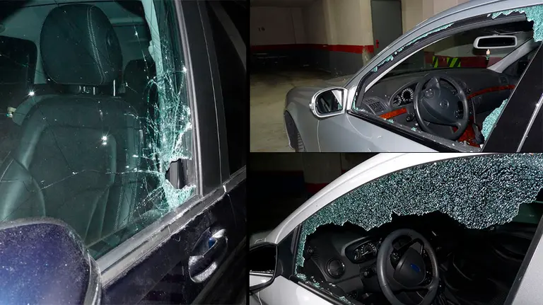 Robo en el interior de coches en garajes comunitarios de Pamplona POLICÍA MUNICIPAL DE PAMPLONA