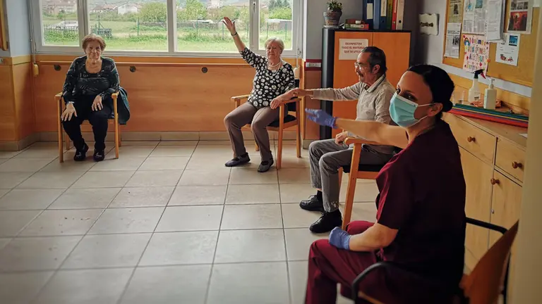Interior del Hospital Josefina Arregui. CEDIDA