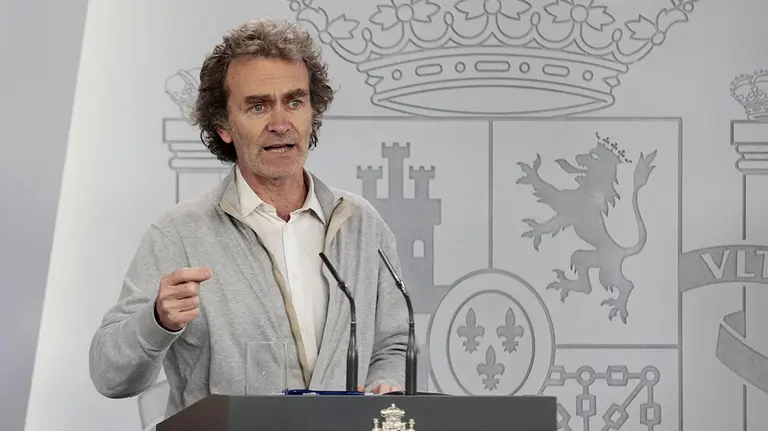 El director del Centro de Alertas y Emergencias Sanitarias, Fernando Simón - Moncloa. Europa Press.