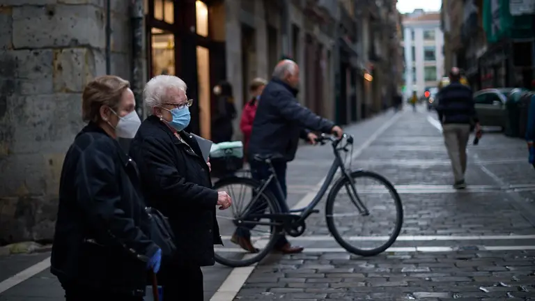 Pamplona pasa a la fase 1 del confinamiento durante la crisis del coronavirus. Miguel Osés