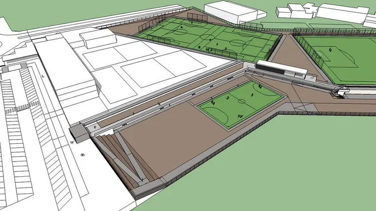 Nuevo complejo deportivo de Tudela. Facebook Alejandro Toquero.