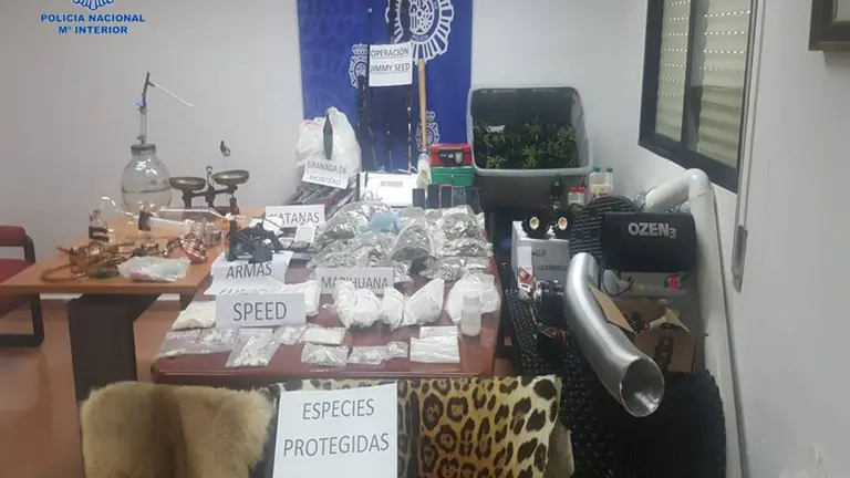 Operación &#34;Jimmy Seed&#34; antidroga en Tudela. Cedida.