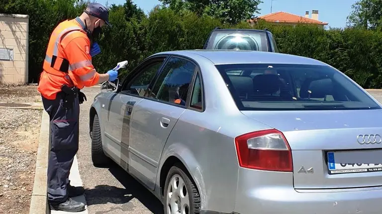 Denunciado por viajar de Zaragoza a Navarra y conducir con positivo en drogas POLICÍA FORAL