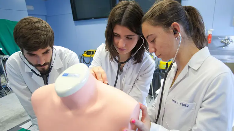 Alumnos de Medicina de la Universidad de Navarra. UNAV