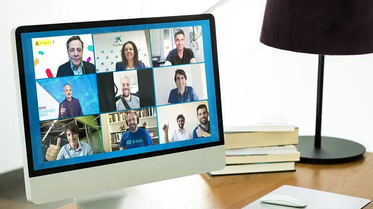 Ganadores del premio Emprendedores XXI que impulsa Caixabank. Cedida.