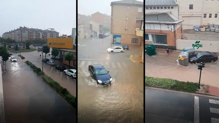Inundaciones en localidades de la Ribera