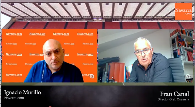 Entrevista con Fran Canal, director general de Osasuna.