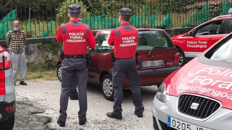 Policía Foral detiene a un hombre por incumplir tres veces las restricciones de movilidad en dos horas - POLICÍA FORAL
