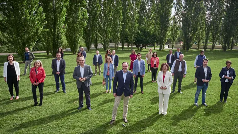Ejecutiva de la candidatura presentada por Javier Esparza en UPN CEDIDA