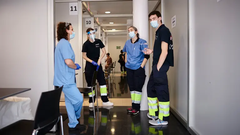 Realización de test serológicos para sanitarios y sociosanitarios en REFENA. PABLO LASAOSA