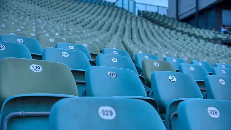 Butacas en un teatro.