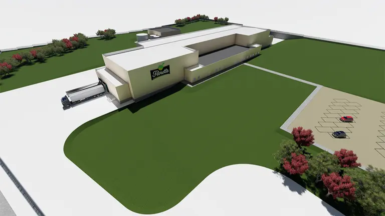 El nuevo centro de producción de Florette. Cedida