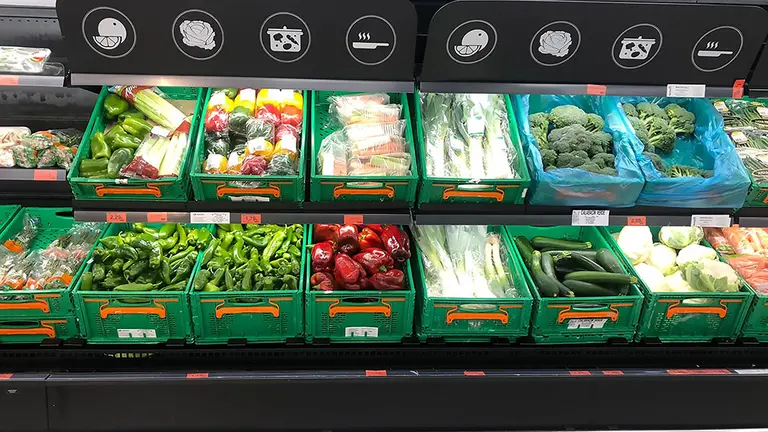 Pimiento rojo disponible en la sección Fruta y Verdura de Mercadona. CEDIDA