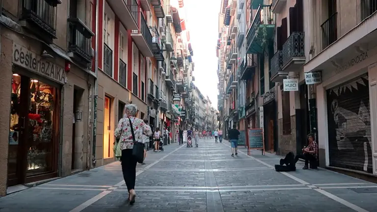 Así festeja Teletaxi los Sanfermines suspendidos por el coronavirus