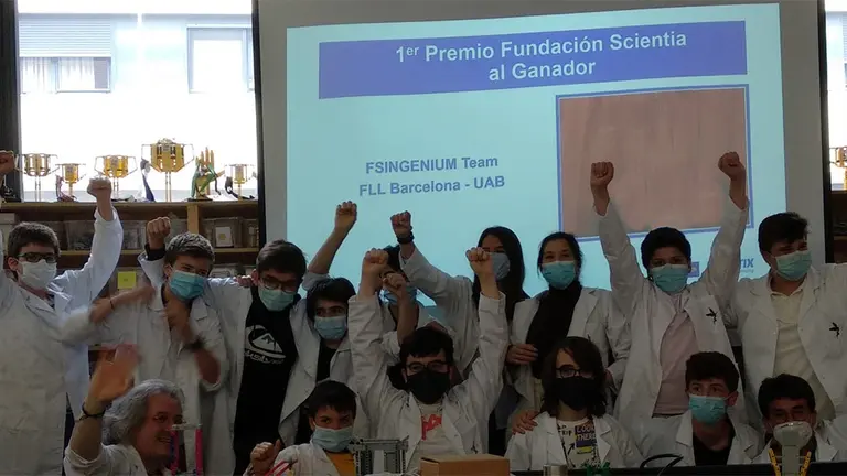 El equipo navarro &#39;FSINGENIUM Team&#39; obtiene el &#39;Primer Premio al Ganador de España&#39; por tercer año consecutivo. Cedida