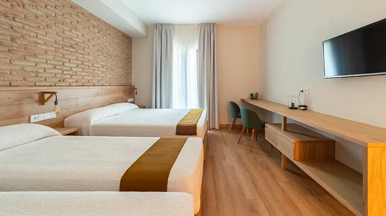 Habitación en un establecimiento navarro. CEDIDA