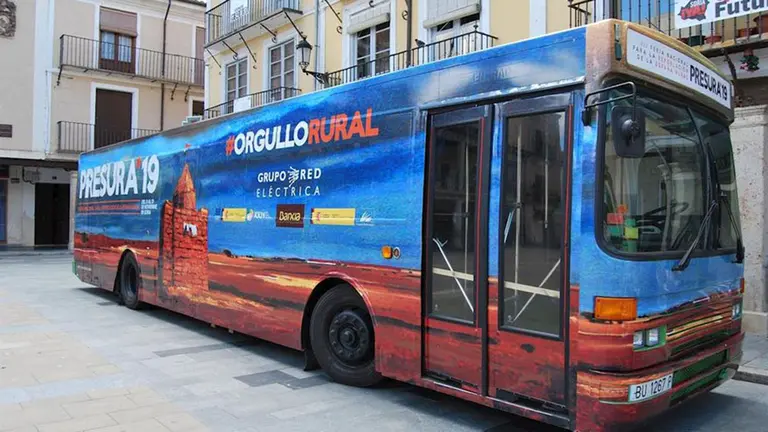 El &#39;Autobús de la Repoblación&#39;. EUROPA PRESS