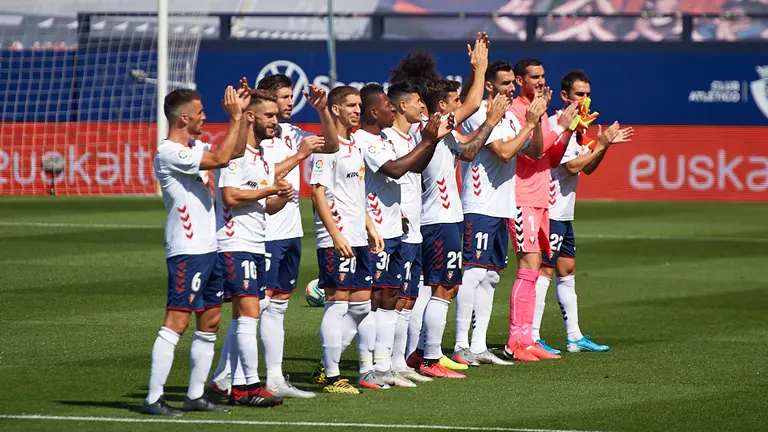 Partido entre Osasuna y Celta correspondiente a la jornada número 36 jugado en el estadio de El Sadar de Pamplona. MIGUEL OSÉS