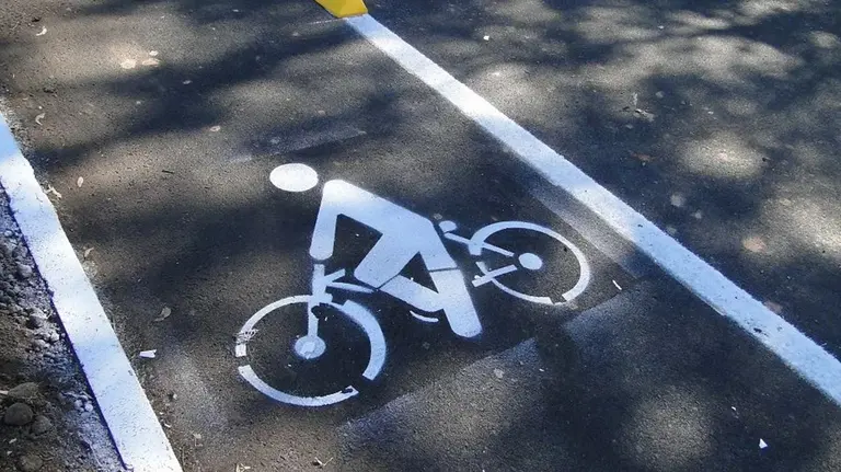 Imagen de un carril bici. ARCHIVO