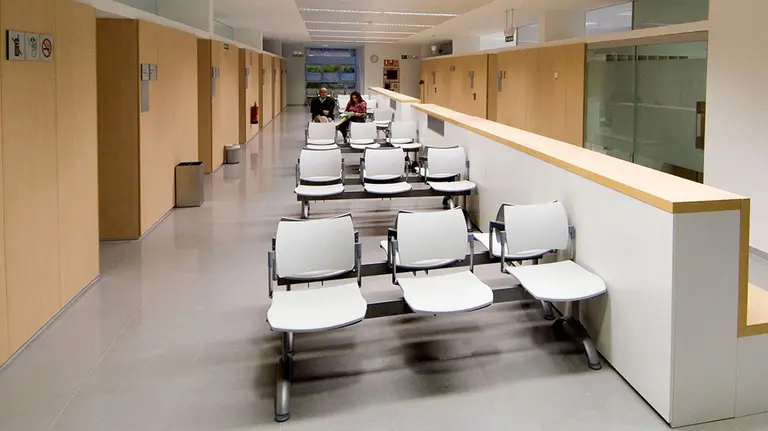 Sala de espera de un centro de salud. GOBIERNO DE NAVARRA