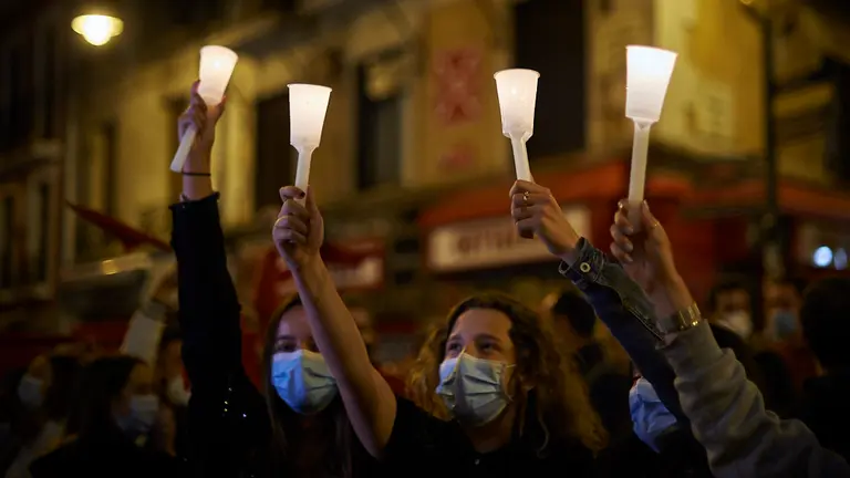 Pobre de mi de San Fermín 2020. PABLO LASAOSA