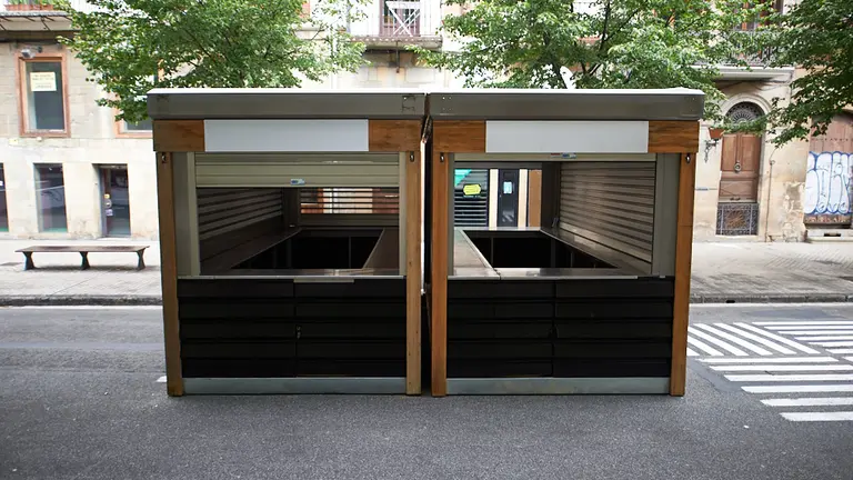 Nuevas terrazas en el paseo sarasate. MIGUEL OSÉS