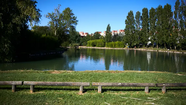 El barrio Mendillorri de Pamplona, durante el rebrote de coronavirus. PABLO LASAOSA