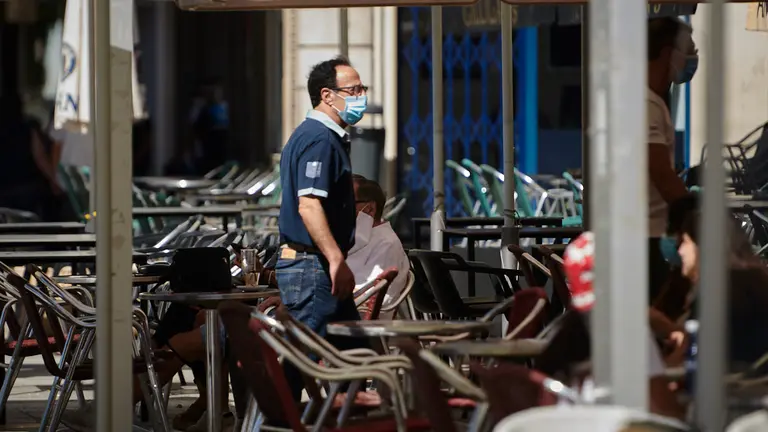Celebración del primer día de las “no fiestas” de Tudela 2020 por la crisis del coronavirus. PABLO LASAOSA