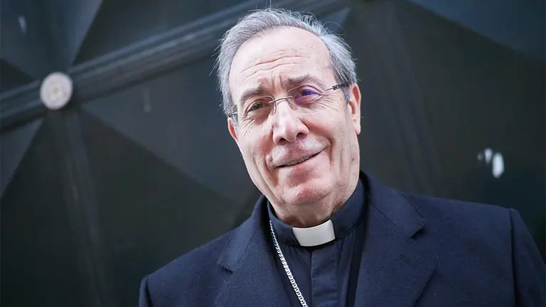 El arzobispo de Pamplona, Francisco Pérez. Eduardo Sanz/Europa Press