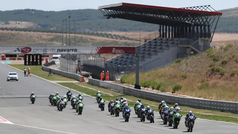 Arranque de la temporada para el ESBK en el Circuito de Navarra CEDIDA
