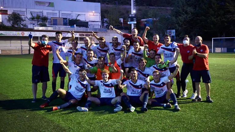 Partido de la final entre Mutilvera y Beti Kozkor para el ascenso a segunda B. PABLO LASAOSA