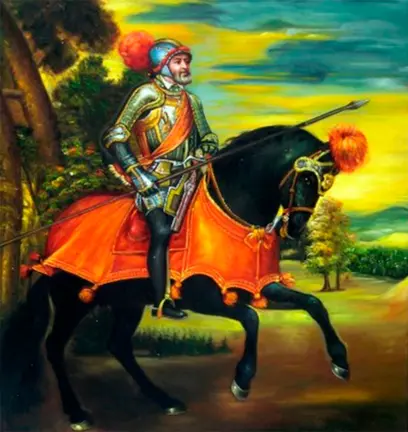 Tiziano 1548. Retrato del emperador Carlos V, el pacificador de Navarra. IiI