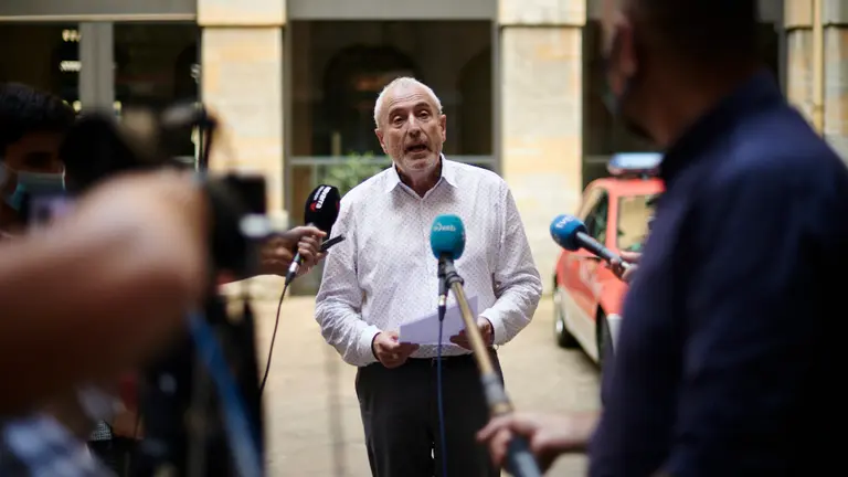 Carlos Artundo, director general de Salud del Gobierno de Navarra. PABLO LASAOSA