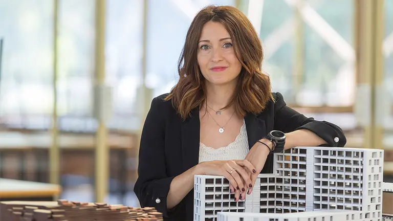 Beatriz Caballero Zubia, doctora e investigadora de la Escuela de Arquitectura de la Universidad de Navarra. CEDIDA