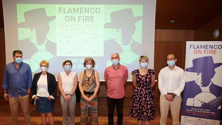 Presentación de Flamenco on Dire 2020. PABLO LASAOSA