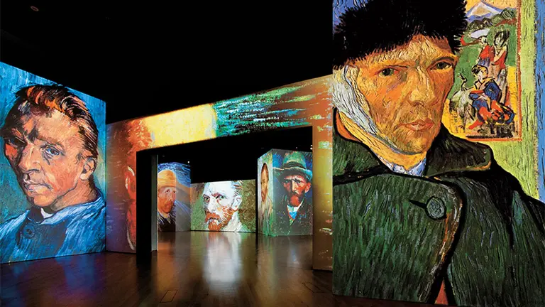 Exposición multimedia Van Gogh Alive en el Palacio de Congresos Baluarte, Pamplona. VAN GOGH ALIVE