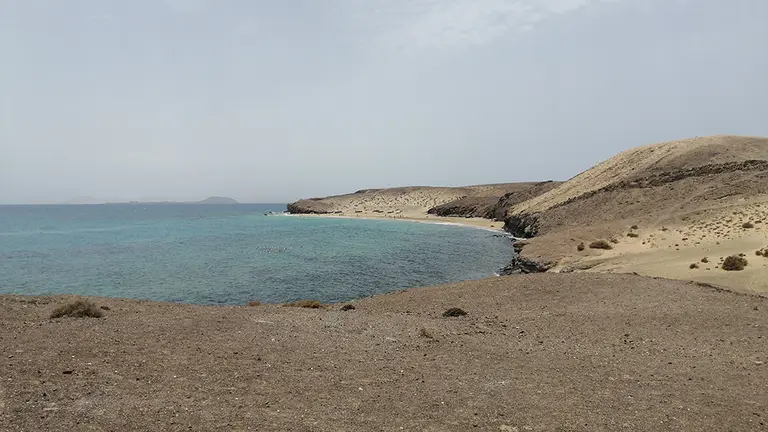 Una de las playas de Lanzarote. CEDIDA