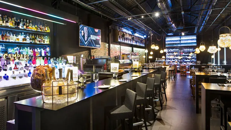 Una imagen del restaurante Sagartoki de Vitoria.