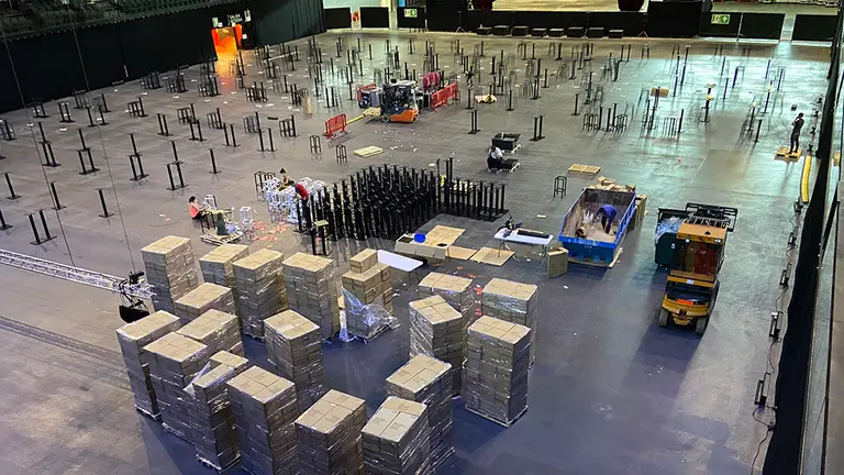 Imagen montaje Arena