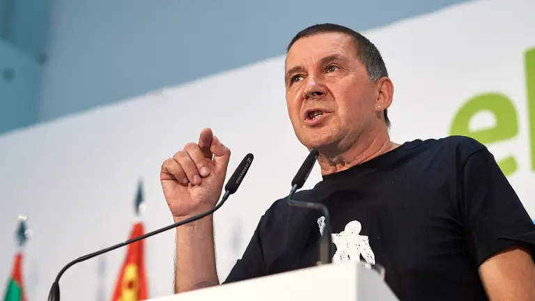 EH Bildu da comienzo al curso político con un acto en el que participa Arnaldo Otegi. MIGUEL OSÉS