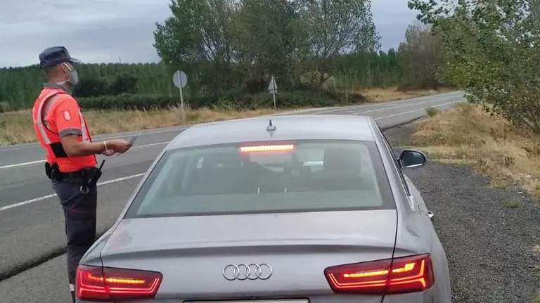 Conductor imputado en Castejón POLICÍA FORAL