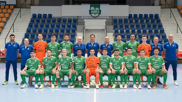 Imagen oficial del Osasuna Xota para la temporada 2020-21 en la Lnfs. Cedida.