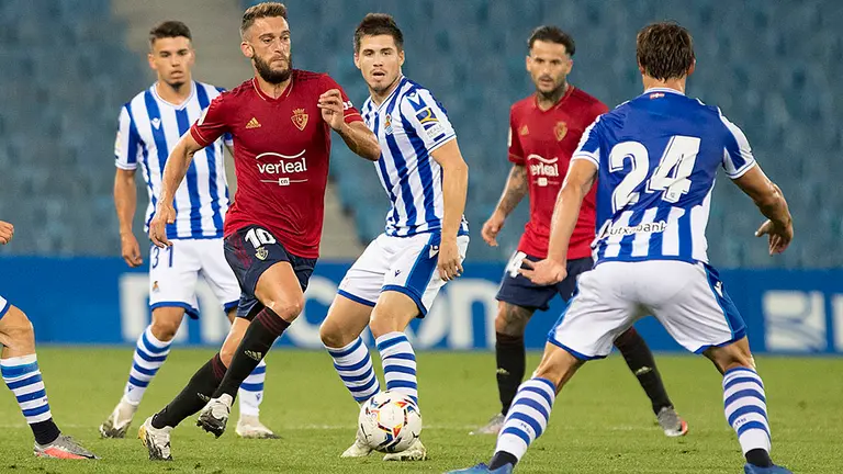 Partido de pretemporada 20-21 entre Real Sociedad y Osasuna disputado en el Reale Arena con victoria 1-0 para los locales. CA OSASUNA (9)