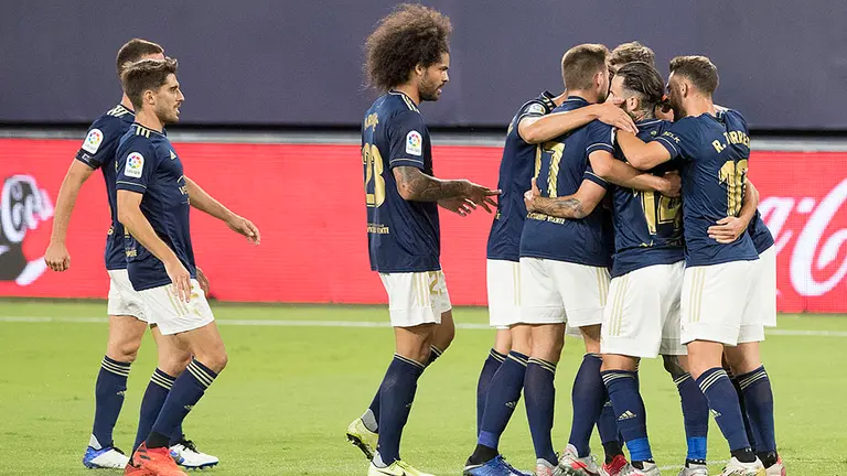 Partido Cádiz-Osasuna de la primera jornada de la LaLiga 20-21 con victoria rojilla 0-2. CA OSASUNA (6)