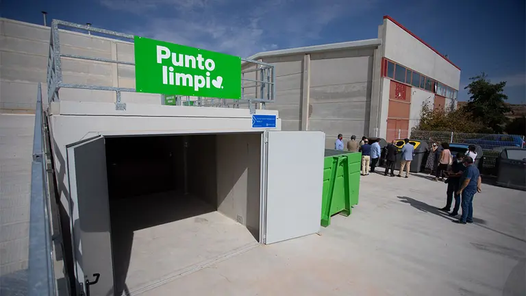 Punto limpio de Tudela. GOBIERNO DE NAVARRA