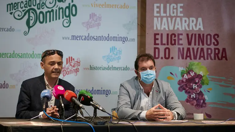 Presentación de la nueva campaña del Consejo Regulador D.O Navarra para promover el consumo local. PABLO LASAOSA