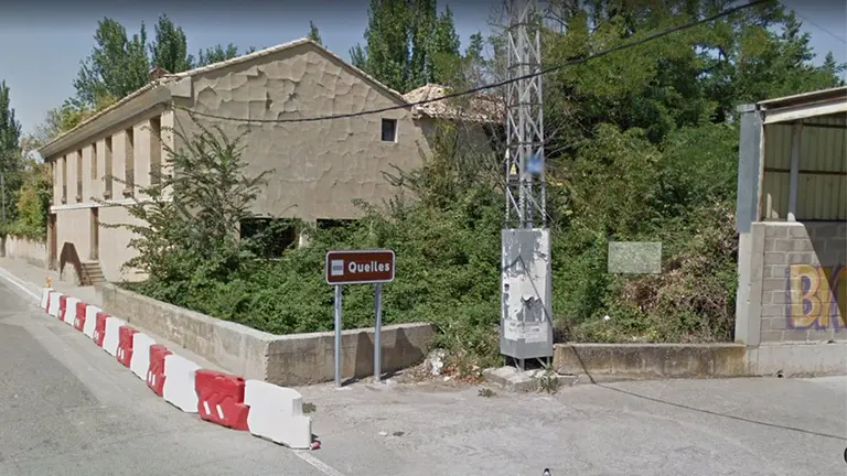 Puente del río Queiles a su paso por Cascante. GOOGLE MAPS