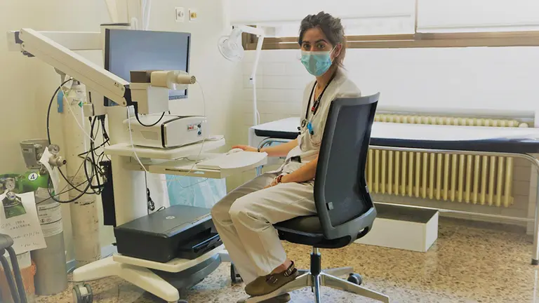 Itziar Campo Esnaola, nueva neumóloga del Hospital Reina Sofía. GOBIERNO DE NAVARRA