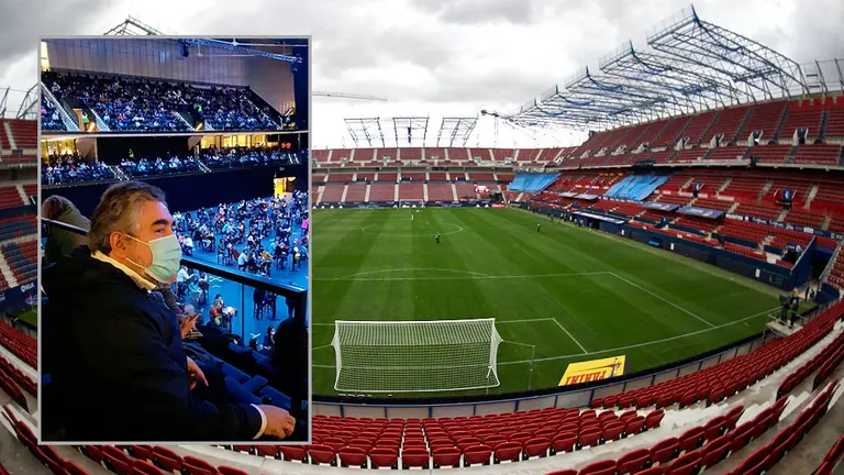 Partido entre Osasuna y Levante correspondiente a la jornada número 3 jugado en el estadio de El Sadar de Pamplona. MIGUEL OSÉS