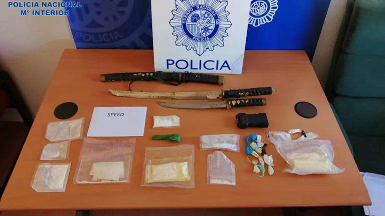 Desmantelado uno de los principales puntos de venta de droga al menudo de Tudela. POLICÍA NACIONAL
